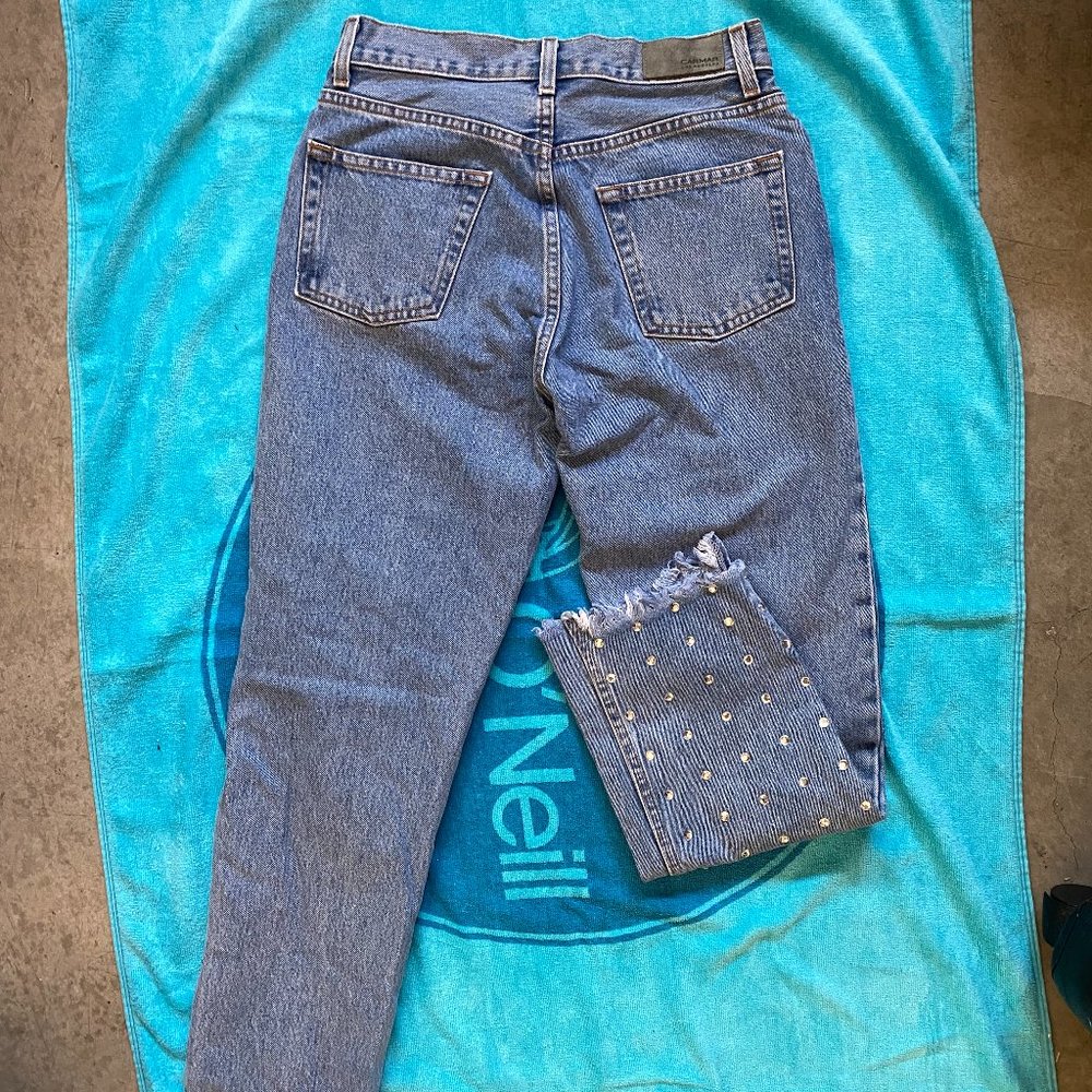 Carmar Distressed Rhinestone Jeans - Picture 10 of 11